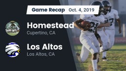 Recap: Homestead  vs. Los Altos  2019
