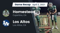Recap: Homestead  vs. Los Altos  2021