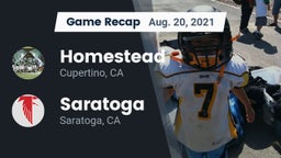 Recap: Homestead  vs. Saratoga  2021