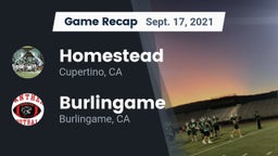 Recap: Homestead  vs. Burlingame  2021