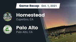 Recap: Homestead  vs. Palo Alto  2021