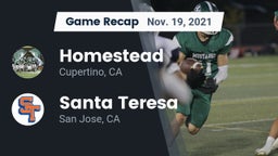 Recap: Homestead  vs. Santa Teresa  2021