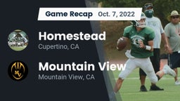 Recap: Homestead  vs. Mountain View  2022