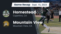 Recap: Homestead  vs. Mountain View  2023