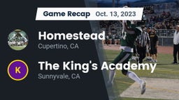 Recap: Homestead  vs. The King's Academy  2023