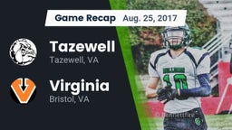 Recap: Tazewell  vs. Virginia  2017