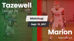 Matchup: Tazewell vs. Marion  2017