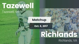 Matchup: Tazewell vs. Richlands  2017
