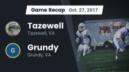 Recap: Tazewell  vs. Grundy  2017