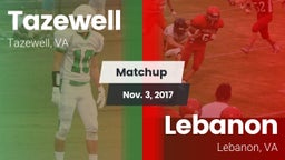Matchup: Tazewell vs. Lebanon  2017