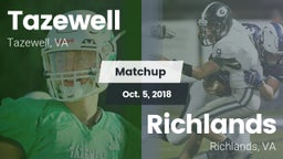 Matchup: Tazewell vs. Richlands  2018
