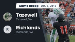 Recap: Tazewell  vs. Richlands  2018