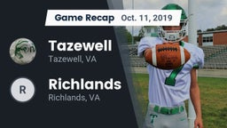 Recap: Tazewell  vs. Richlands  2019