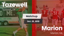Matchup: Tazewell vs. Marion  2019