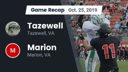 Recap: Tazewell  vs. Marion  2019