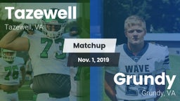 Matchup: Tazewell vs. Grundy  2019
