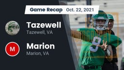 Recap: Tazewell  vs. Marion  2021