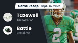 Recap: Tazewell  vs. Battle  2022