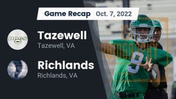 Recap: Tazewell  vs. Richlands  2022