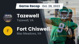 Recap: Tazewell  vs. Fort Chiswell  2022