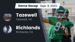Recap: Tazewell  vs. Richlands  2023