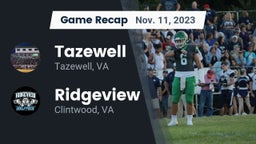 Recap: Tazewell  vs. Ridgeview  2023