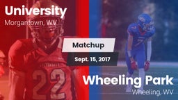 Matchup: University vs. Wheeling Park 2017