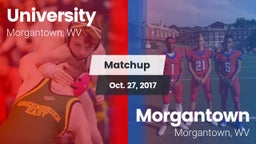 Matchup: University vs. Morgantown  2017