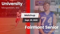 Matchup: University vs. Fairmont Senior 2020