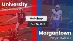 Matchup: University vs. Morgantown  2020