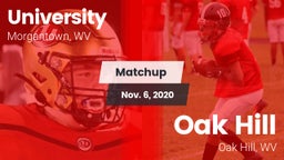 Matchup: University vs. Oak Hill  2020