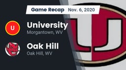Recap: University  vs. Oak Hill  2020