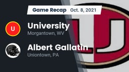 Recap: University  vs. Albert Gallatin 2021