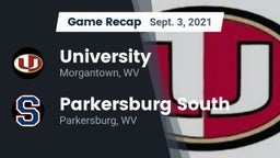 Recap: University  vs. Parkersburg South  2021