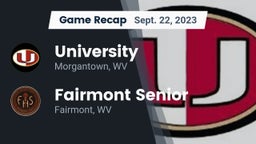 Recap: University  vs. Fairmont Senior  2023