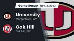 Recap: University  vs. Oak Hill  2023