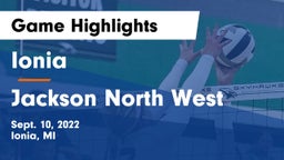Ionia  vs Jackson North West Game Highlights - Sept. 10, 2022