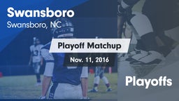 Matchup: Swansboro vs. Playoffs 2016