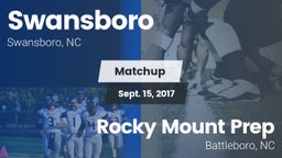 Matchup: Swansboro vs. Rocky Mount Prep  2017