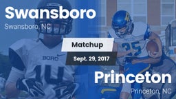 Matchup: Swansboro vs. Princeton  2017