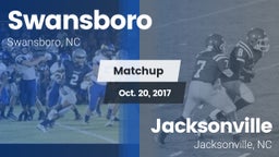 Matchup: Swansboro vs. Jacksonville  2017