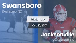 Matchup: Swansboro vs. Jacksonville  2017