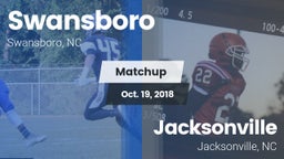 Matchup: Swansboro vs. Jacksonville  2018