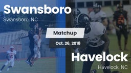 Matchup: Swansboro vs. Havelock  2018
