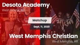 Matchup: DeSoto vs. West Memphis Christian  2020