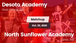 Matchup: DeSoto vs. North Sunflower Academy  2020