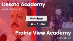 Matchup: DeSoto vs. Prairie View Academy  2020