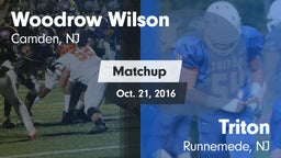 Matchup: Woodrow Wilson High vs. Triton  2016