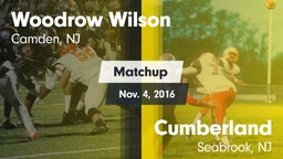 Matchup: Woodrow Wilson High vs. Cumberland  2016