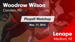 Matchup: Woodrow Wilson High vs. Lenape  2016